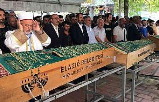 Baba, oğul ve amca son yolculuklarına uğurlandı