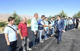 Bağtepe grubuna bağlı 36 bölgede asfalt çalışmalarına...