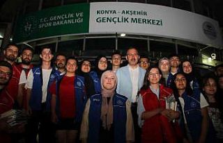 Bakan Kasapoğlu Akşehir’de incelemelerde bulundu