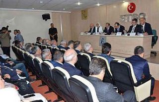 Bakan Muş ETSO’da iş adamlarıyla bir araya geldi