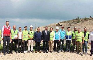 Bandırma’da atık su arıtma tesisinin yapımı...