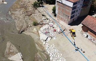 Bartın’da sel sonrası çalışmalar devam ediyor