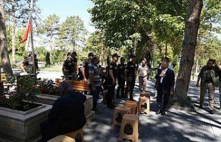 Başkan Büyükkılıç, Şehir Polis Uluçay’ı...