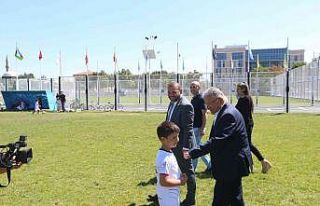 Başkan Büyükkılıç, Spor A.Ş. Yaz spor Okulları’nda...