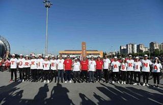 Başkan Büyükkılıç, ’Türkiye aşkına’ pedalladı