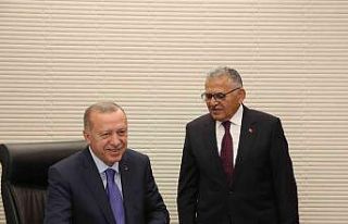 Başkan Büyükkılıç’tan Cumhurbaşkanı Erdoğan’ın...