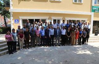 Başkan Cengiz Arslan belediye ailesiyle bayramlaştı