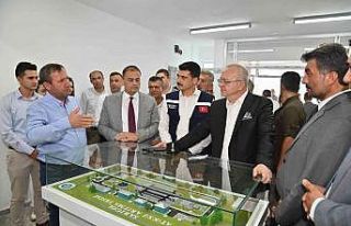 Başkan Ergün, 55 milyon TL’lik tesisi inceledi