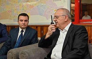 Başkan Ergün’den nöbetçi birimlere bayram ziyareti