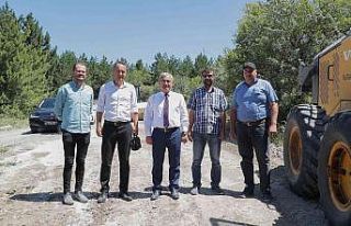 Başkan Işık: "Yıllardır yapılmayan yollar...