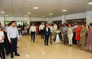 Başkan Kayda, personeliyle bayramlaştı