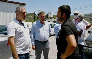 Başkan Ömer Günel Davutlar Sanayi Sitesi Esnafı...