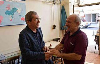 Başkan Vergili esnafların derdini dinliyor