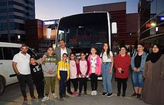 Başkan Vidinlioğlu, yarışamada dereceye giren...