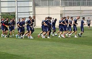 BATE Borisov, Konyaspor maçının son antrenmanını...