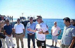 ’Bayrağımız kulaçlarla Kıbrıs’a etkinliği...