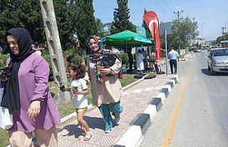 Bayram öncesi mezarlıklarda yoğunluk