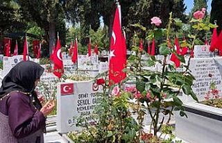 Bayramda şehit annesinden şehit annesine vefa