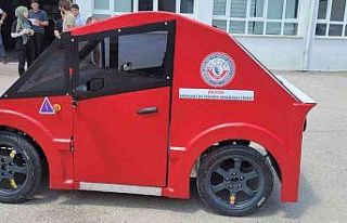 Bilecikli lise öğrencilerin tasarladığı elektrikli...