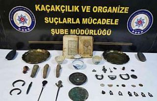 Bilecik’te tarihi eser kaçakçılığı operasyonu