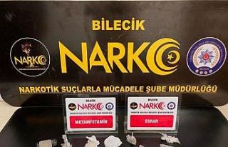 Bilecik’te uyuşturucu operasyonu, 2 kişi tutuklandı