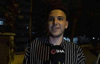 Bisiklet hırsızı balkondan kendisine fırlatılan...