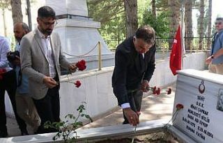 Bitlis’te 15 Temmuz şehitleri için anma töreni...