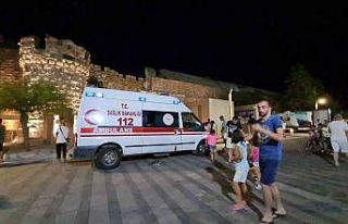 Bodrum Kalesi’nde şok ölüm