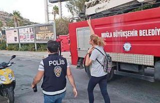 Bodrum’da korku dolu dakikalar