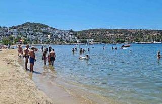 Bodrum’da sıcak hava yoğunluğu