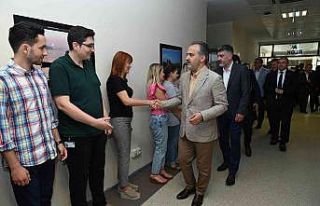 Bursa Büyükşehir ailesi bayramlaştı