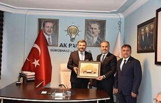 Bursa Büyükşehir Belediye Başkanı Aktaş Gümüşhane’de