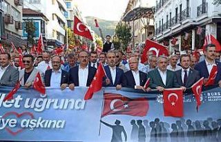 Bursa’da binler tek yürek oldu