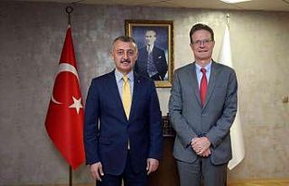 Büyükelçi Nikolaus Meyer-Landrut’u ağırlayan...