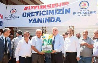 Büyükşehirden çiftçilere bayram hediyesi