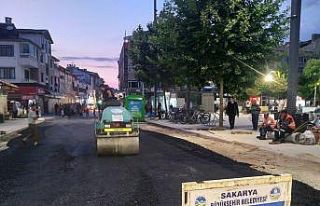 Büyükşehir’den Katlı Pazar bölgesinde asfalt...