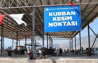 Büyükşehir’den üç noktada ücretsiz kurban...