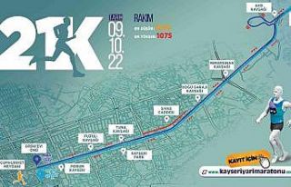 Büyükşehir’in Uluslararası Kayseri Yarı Maratonu’nda...