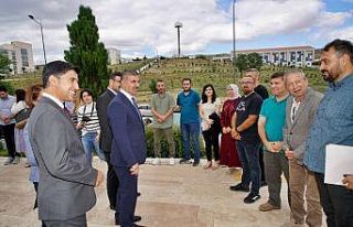 ÇAKÜ akademik ve idari personeli bayramlaştı