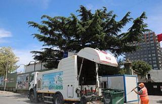 Camiler gül suyuyla yıkandı