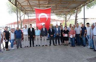 Çiftçilere 1 milyon 300 bin TL makine ve ekipman...