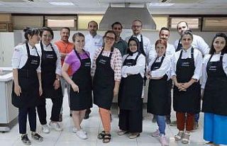 Çikolata sanata dönüştü