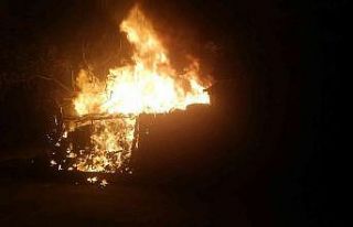 Çocukların oyunu, barakayı alev alev alev yaktı