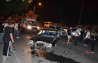 Çorlu’da gece yarısı feci kaza: 2 yaralı