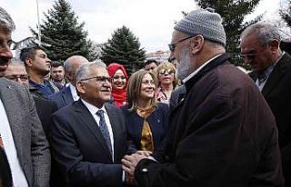 Cumhurbaşkanı ‘gönül işi’ dedi, Başkan Büyükkılıç,...