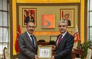 Cumhuriyet Başsavcısı Ercan Ceylan’dan veda ziyareti