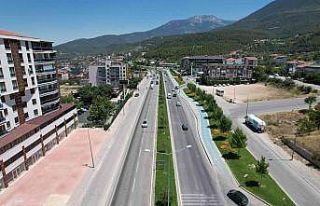 Denizli - Antalya karayolunda çalışmalar devam...