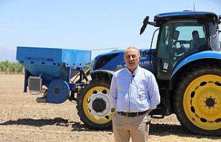 Didim Belediyesi’nin ilk ayçiçeklerini Başkan...