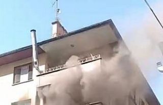 Diyarbakır’da bir apartmanın 3’üncü katında...