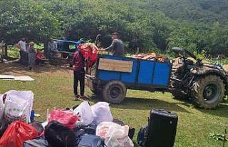 Düzce’de 364 kişi tahliye edildi